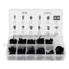 121-Piece Car Retaining Clips for Honda - Plastic HE30 Clips Set