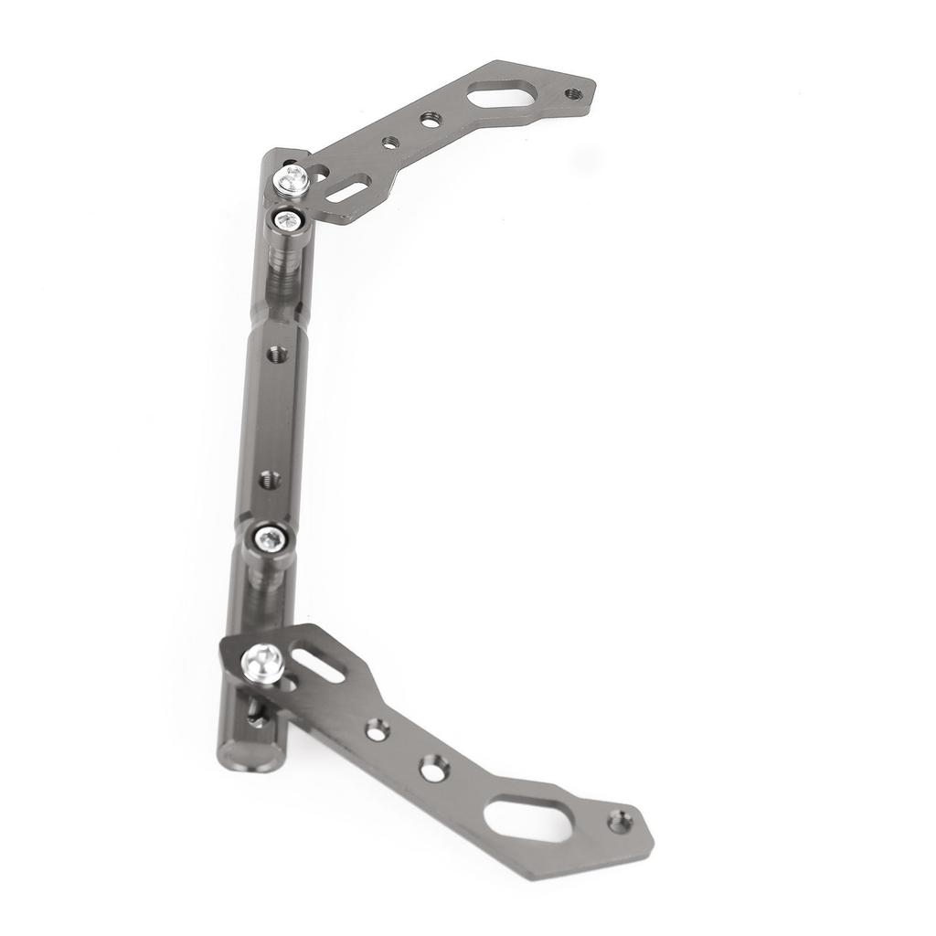 Cross Bar Adjustable Handlebar Balance Lever Universal Silver For Motorcycle