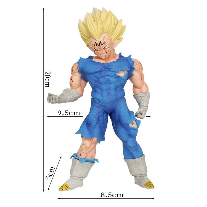 31CM Dragon Ball Z Super Saiyan Blue Gogeta Figure Toys Anime DBZ PVC Figurines Collection Model Desktop Decoraction Gifts Kids
