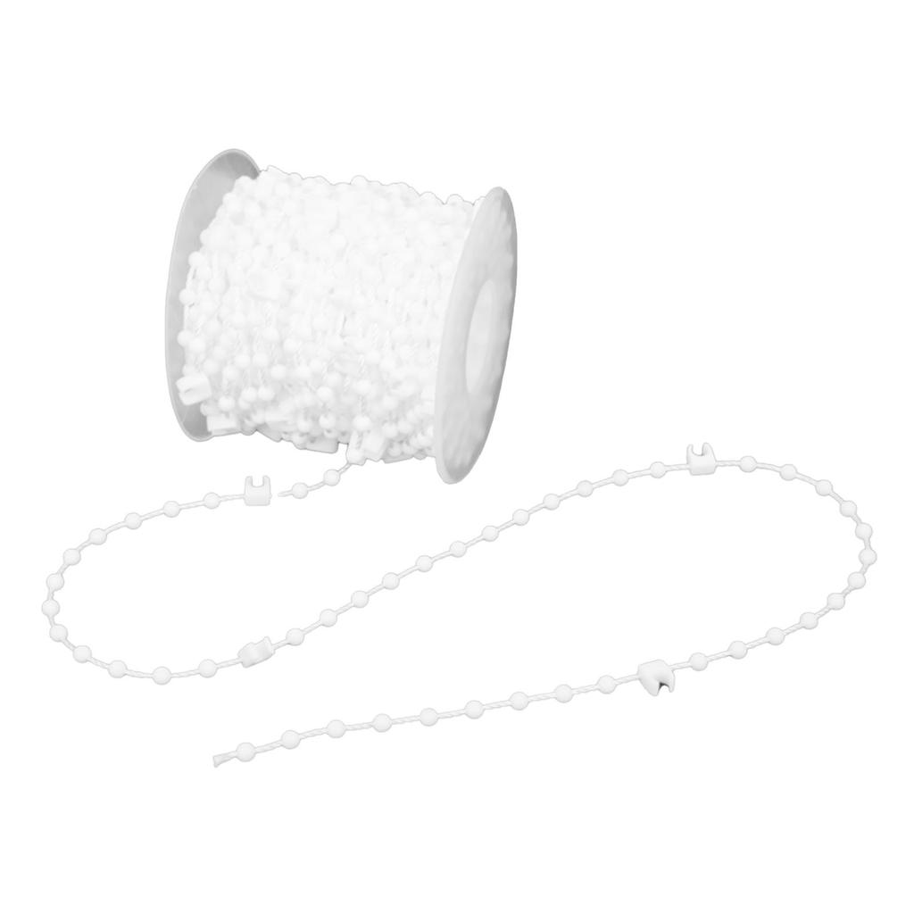 10M Vertikal Blind Perlekjede Rulleskygge Linkkjede DIY Home Decoration Gardintilbehør