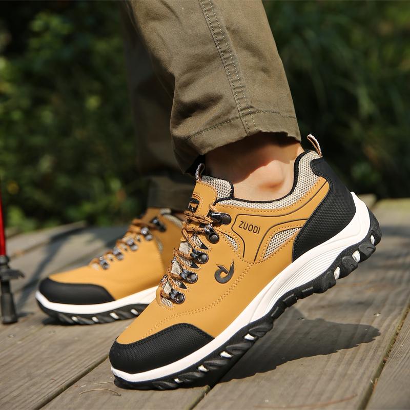 Botas para hombre botas de senderismo para hombre zapatos de trabajo para exteriores botas de seguridad resistentes a los pinchazos zapatillas antideslizantes para hombre botas casuales de tobillo para hombre