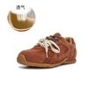 Leather women's autumn new wasteland style retro dad shoes women's casual versatile sports women's shoes trend