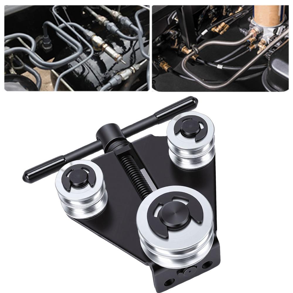 Adjustable Brake Line Bender 3 Roller Brake Line Straightening Tool  Maintenance Technician