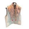 Outer square scarf, solid color unilateral small silk scarf, neck protection, sunshade scarf, trendy versatile niche stacking and matching silk scarf