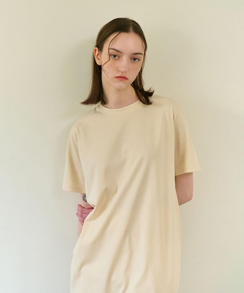 Kamino Summer Slit Dress Cream