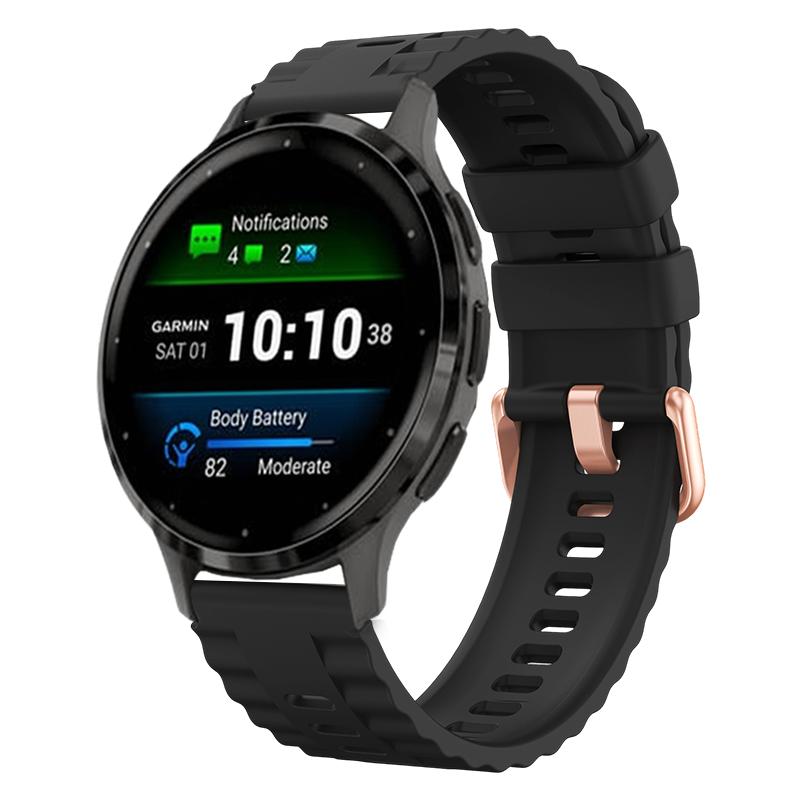 Rich Colors Band Suitable for Garmin Venu 2s 3s/forerunner 265s 255s Silicone Wristband Compatible with Vivoactive4s Active S