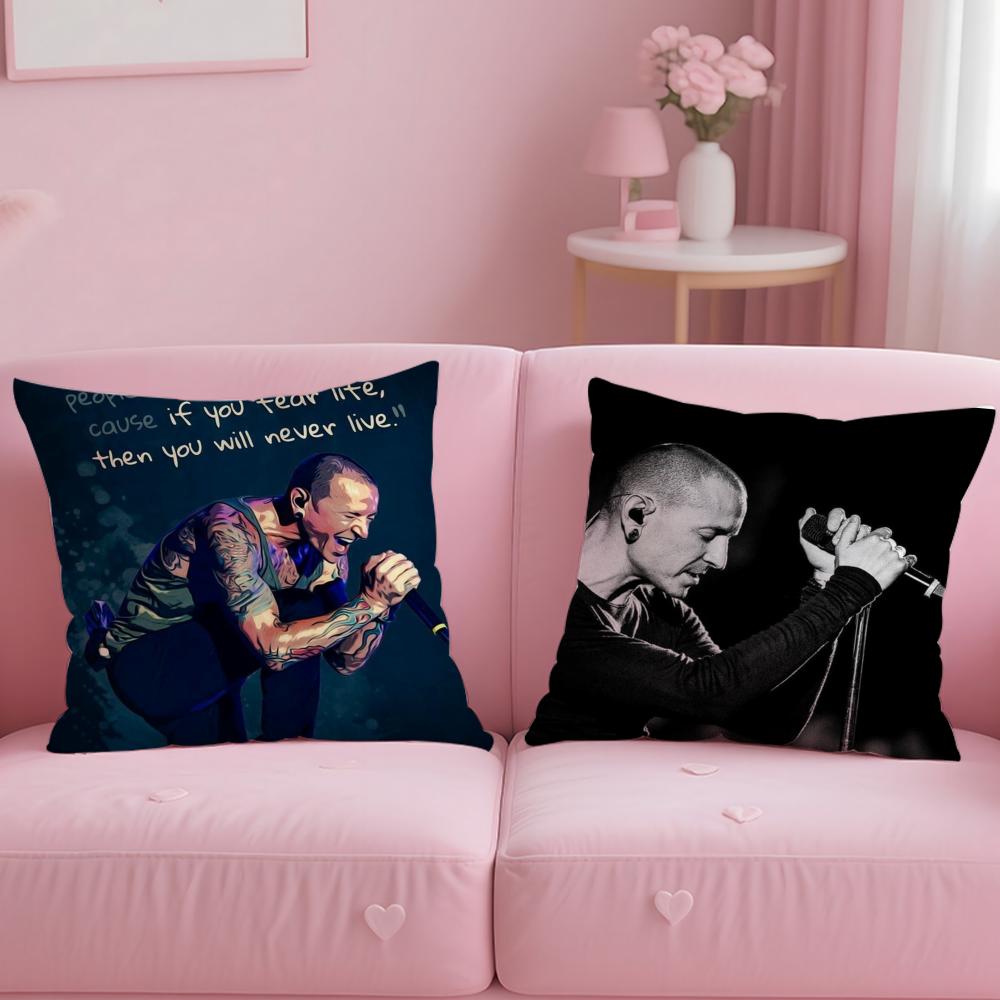 Singer C-Chester Benningtons Cushion Cover Comfortable Reversible Pillow Cover Ideal For Car Sofa Bedroom & Beyond