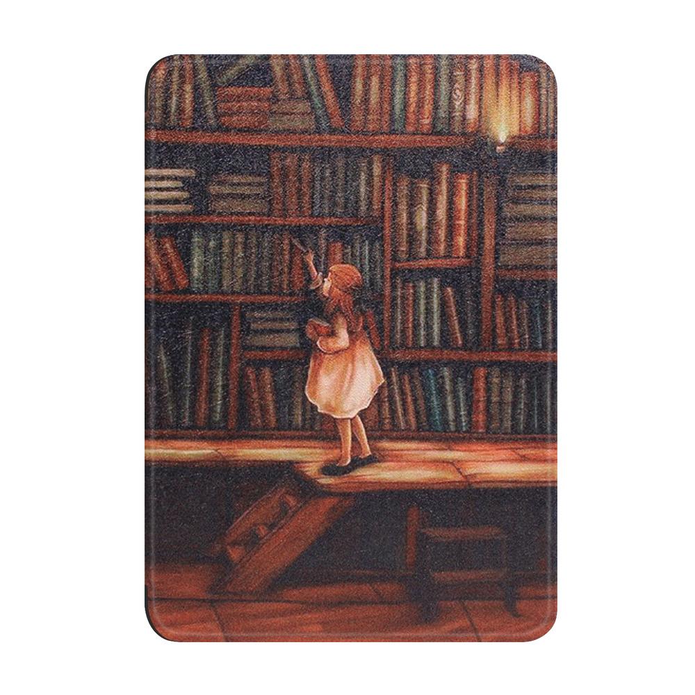 Etui graficzne Kindle Paperwhite 6/ Colorsoft/ Signature Edition- Library Girl