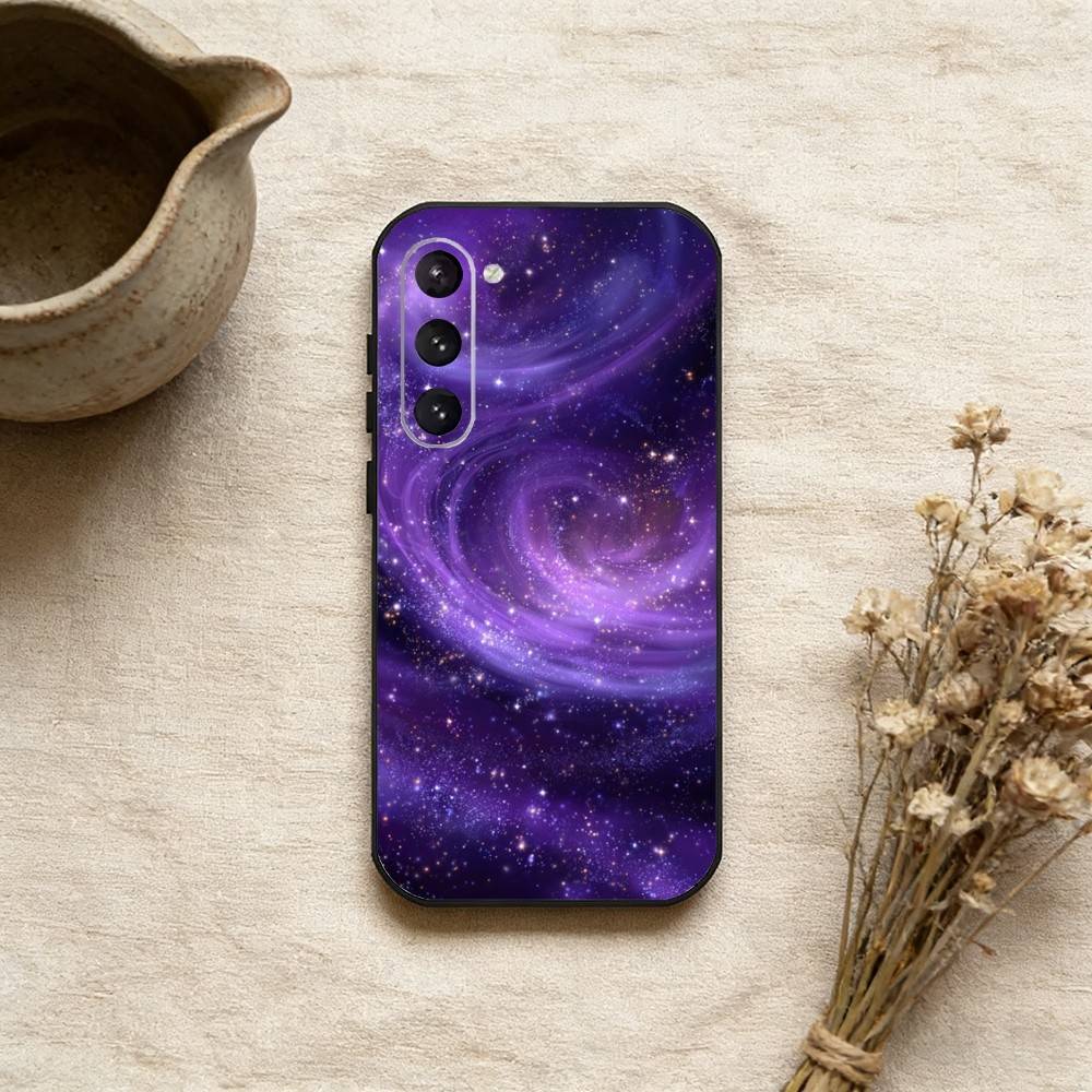 Space For Galaxy Universe Phone Case For Samsung Galaxy A73,21,22,32,71,53,52,51,80,5G Soft Black Cover Samsung a20s