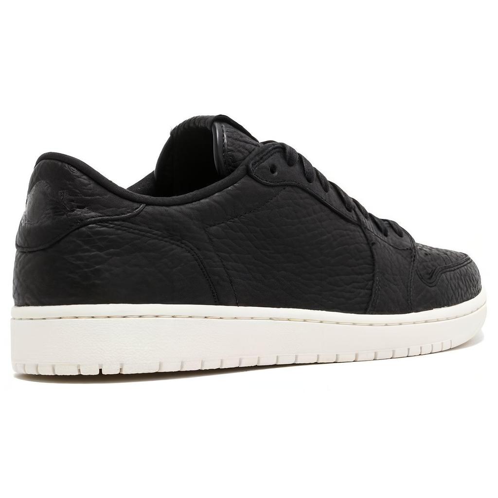 Air Jordan 1 Low OG 'No Swoosh Pack Black' Men's 848775-005