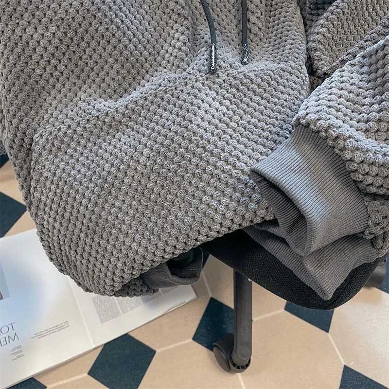 Sweatshirt for Women Cotton Loose Oversized Hooded Fleece Thickened Comfortable Round Neck Casual Pullover Top Sweatshirt