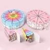 Boîte Cadeau Forme Gâteau Triangle pour Anniversaire ou Mariage - Lot de 10