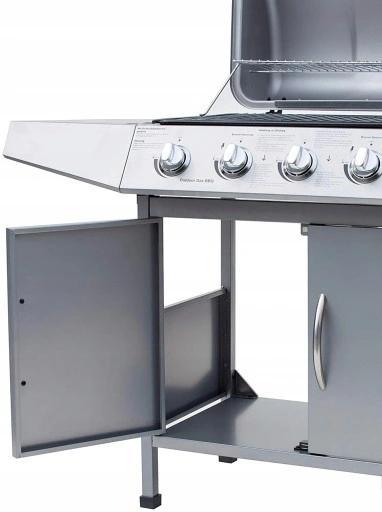 Grill Gazowy El Fuego Dayton 12.3Kw 4+1 + Reduktor Od Ręki !