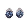 DePavel Montana Kristallohrringe Blau Damen