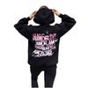 Women's Gothic Harajuku Hoodie - Plus Size Letter Print Sweatshirt