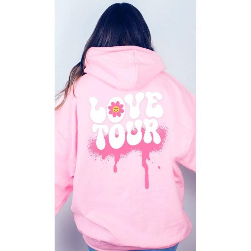 Spot 2025 European and American Women's Clothing New Shoulder Sleeves Versatile Casual Fashion Long Sleeve Hoodie Sweater