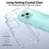 For Honor 400 Lite 5G Clear Phone Case TPU+Acrylic Shockproof Phone Back Cover
