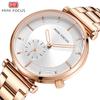 Simple and Fashionable Women's Watch Japanese Movement Waterproof Diamond-encrusted Stainless Steel Strap