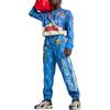 Puma x A$AP ROCKY Quilted Sweatpants Clyde Royal Unisex Bottoms Blue 631123-01