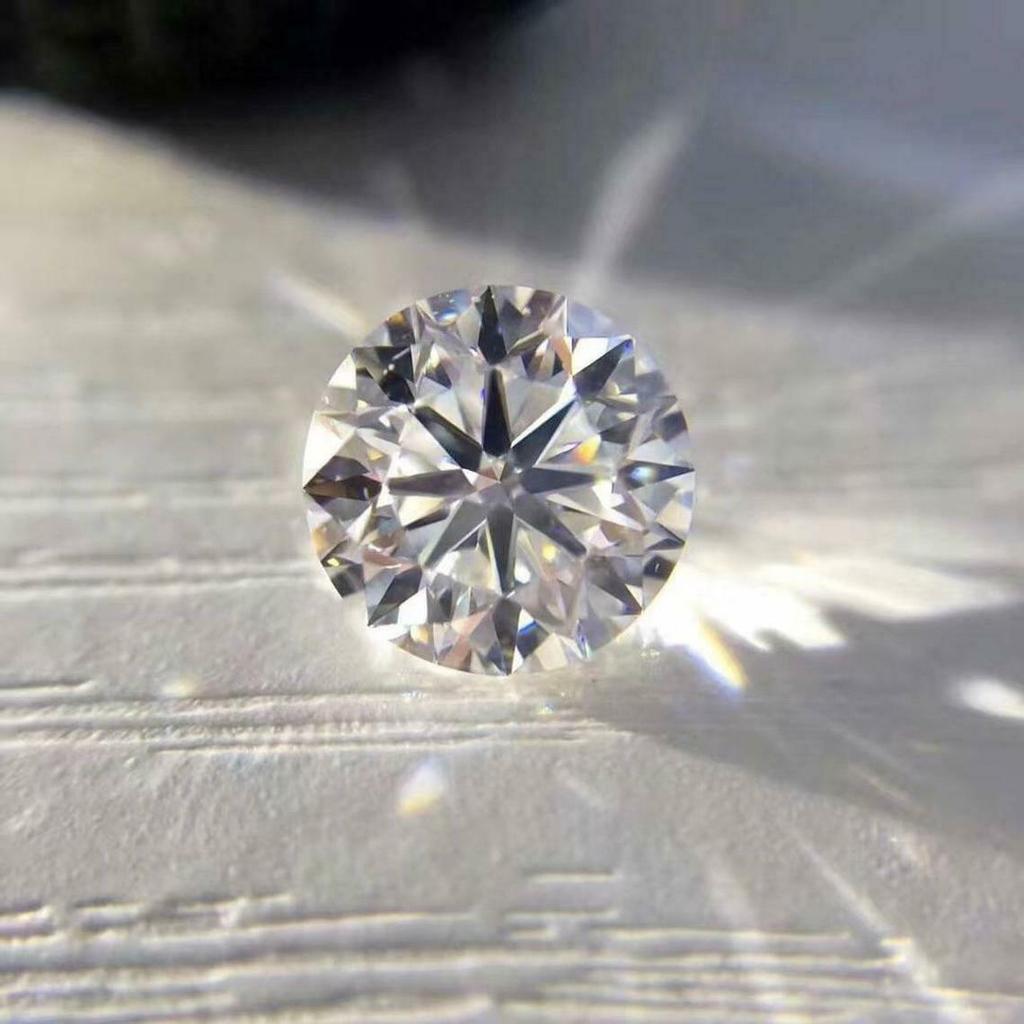 Diamond Cut CVD D Color VVS1 Lab Grown Diamond 1 Ct Brilliant Gemstone