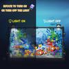Ocean Fish Tank Aquarium Building Block Set with Turtle - DIY Toy Brick for Kids Creative Playset Home Decor Birthday Gift