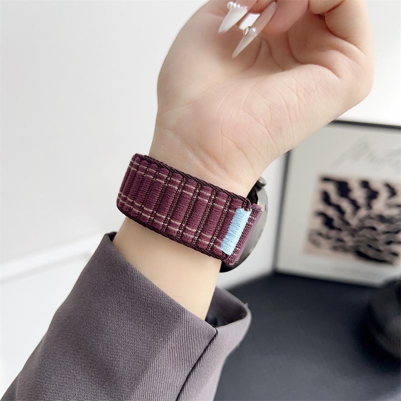 Nylon Loop Strap for Samsung Watch 6/5/5Pro 4/6 Classic Huawei Watch 4/3/GT3 20mm 22mm Bracelet Wristband Amazfit GTS/GTR 4 3
