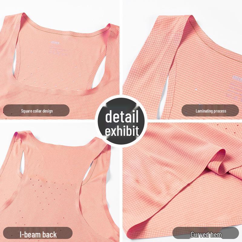 Men's Quick-Dry Lightweight Breathable Sports Vest for Track & Field Training