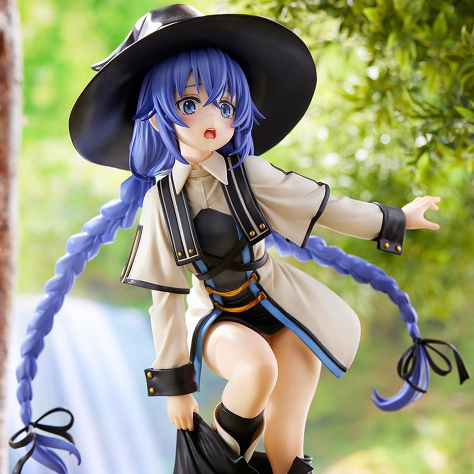 Figura de Acción Eris Greyrat Mushoku Tensei Reencarnación sin Trabajo Estatua de Eris Decoración Modelo de Colección PVC Juguetes