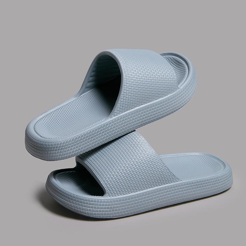 EVA Bathroom New Home Slippers Soft Bottom Non-slip Thick Bottom Indoor Slippers