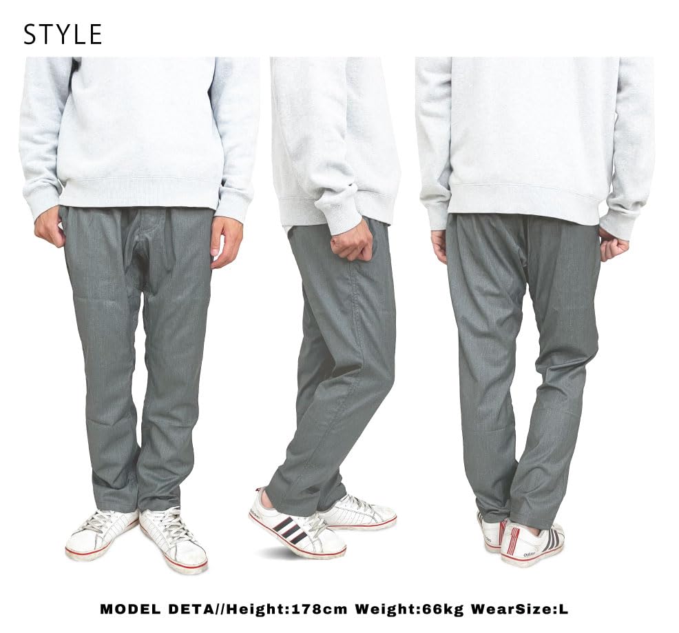 Gramicci Stretch Gabardine Slacks, Climbing Pants, Easy Pants, Japan Limited Edition GMP4-FJP07 (S, Navy)