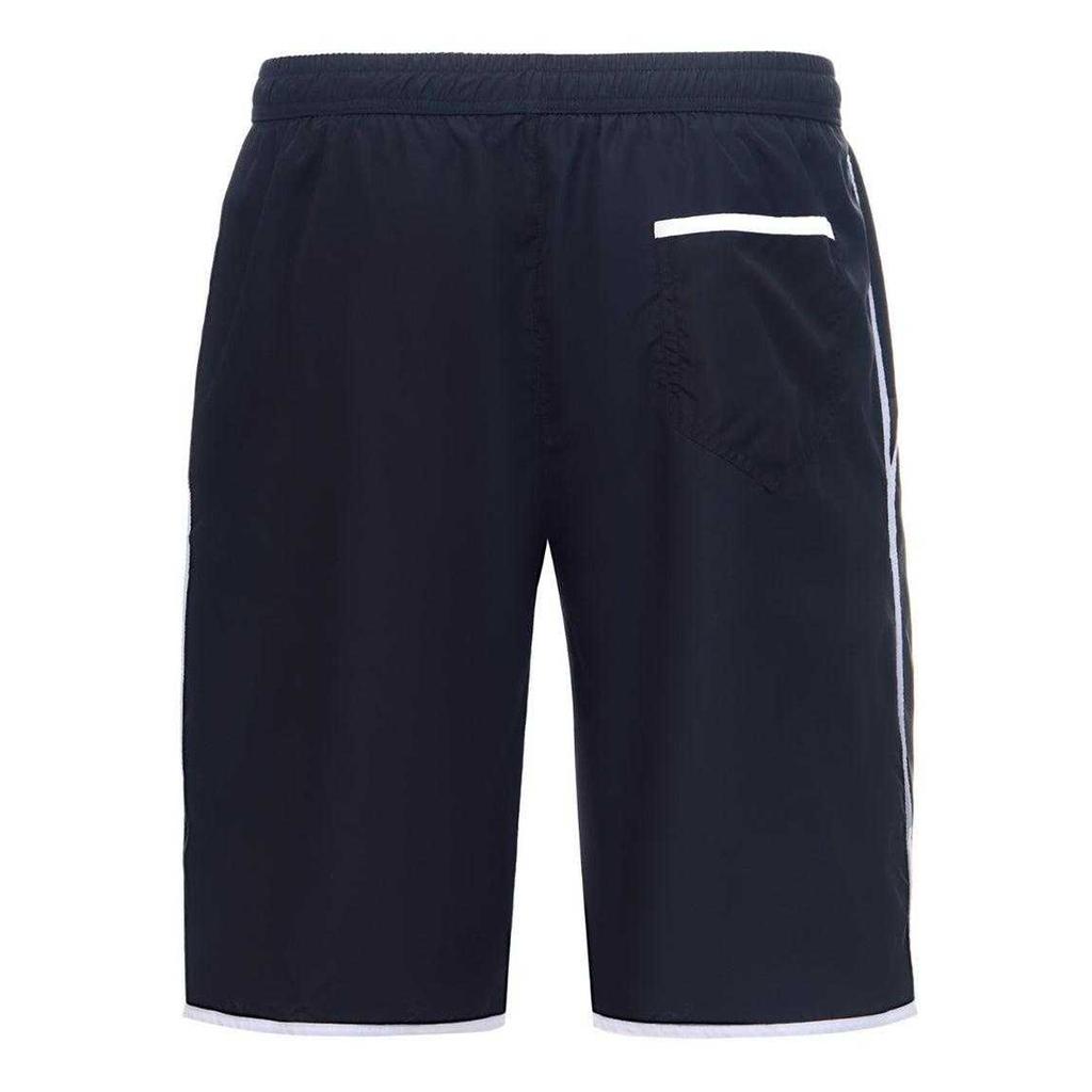 Moschino Mens Milano Logo Long Swim Shorts