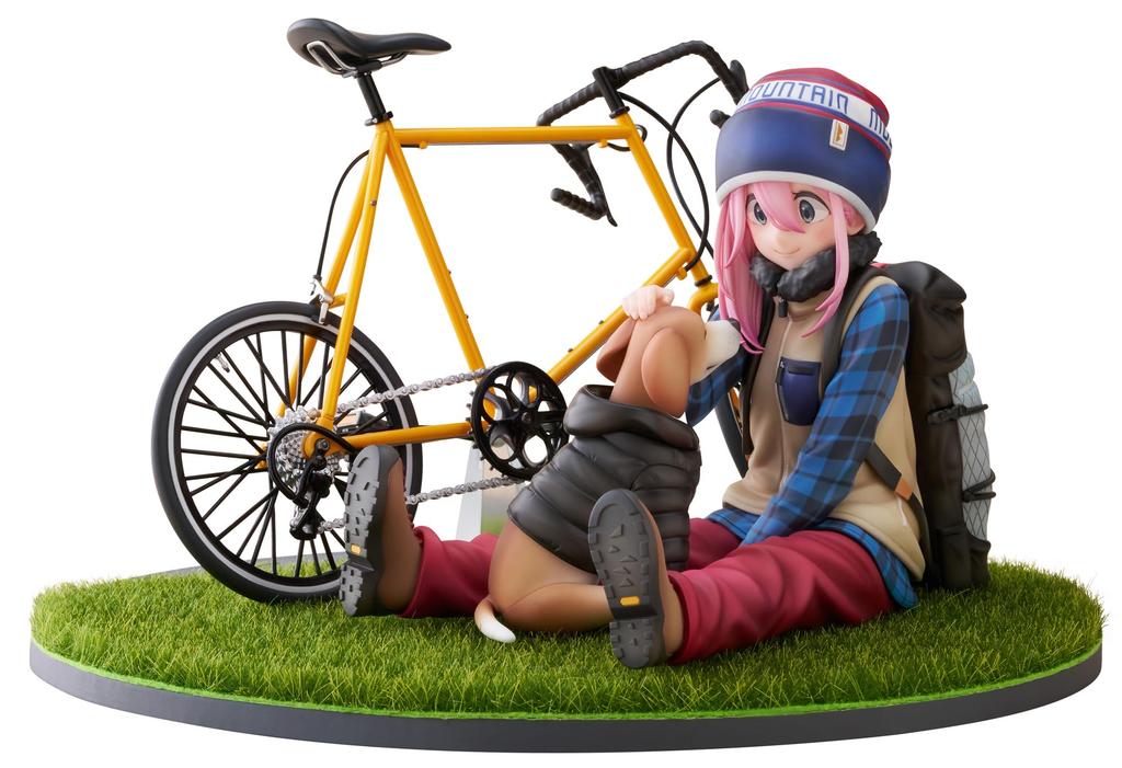 Furyu Kakamigahara Nadeshiko Scale PVC Complete Figure Yurucamp 1/7 Pre-painted