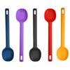Silicone World Silicone Spoon Mixing Soup Spoons Kitchen Mixing Ladle Cooking Utensils Kitchenware Tool For Stirring And Serving