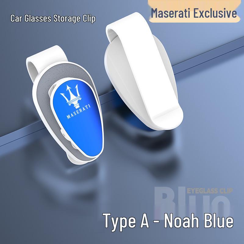 Maserati Sun Visor Glasses Clip for Ghibli, Quattroporte, Grecale, and Levante