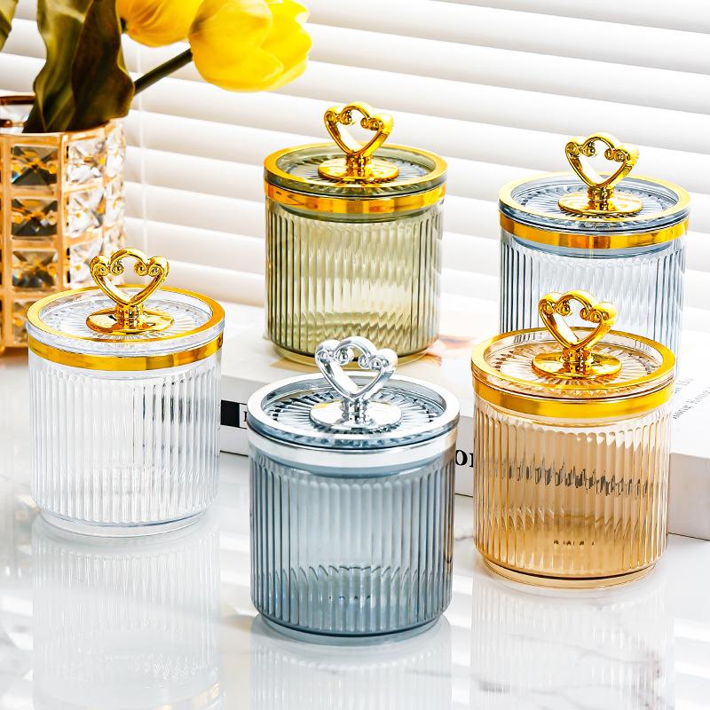 Food Grade Sealed Jar Kitchen Moisture-proof Storage Snack Seasoning Milk Powder Noodles Grains Plastic Storage Box