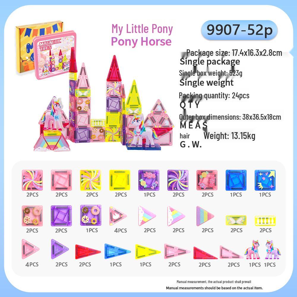 Portable Magnetic Camouflage Educational Toy Set for Children