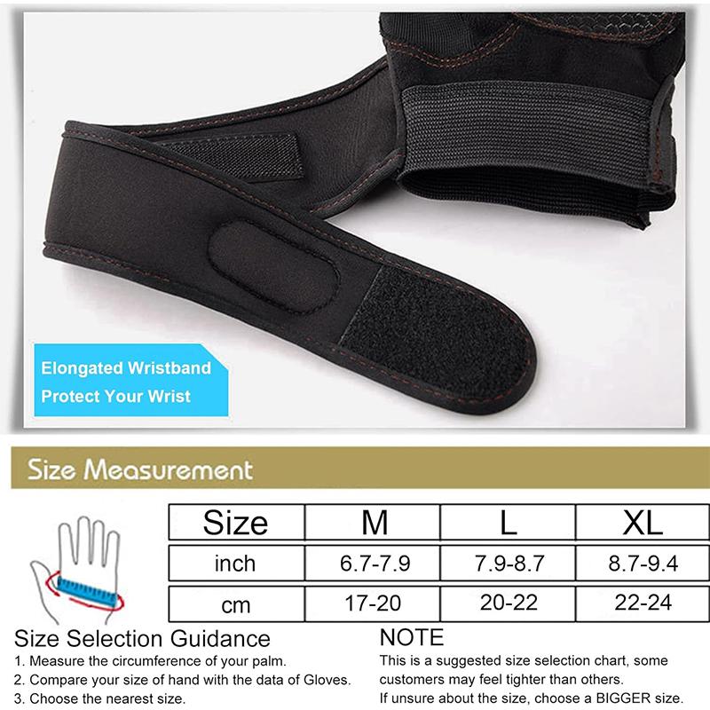Fitness Half Finger Gloves Men And Women Wrist Guard Sports Dumbbell Riding Non Slip Horizontal Bar Exercise Training