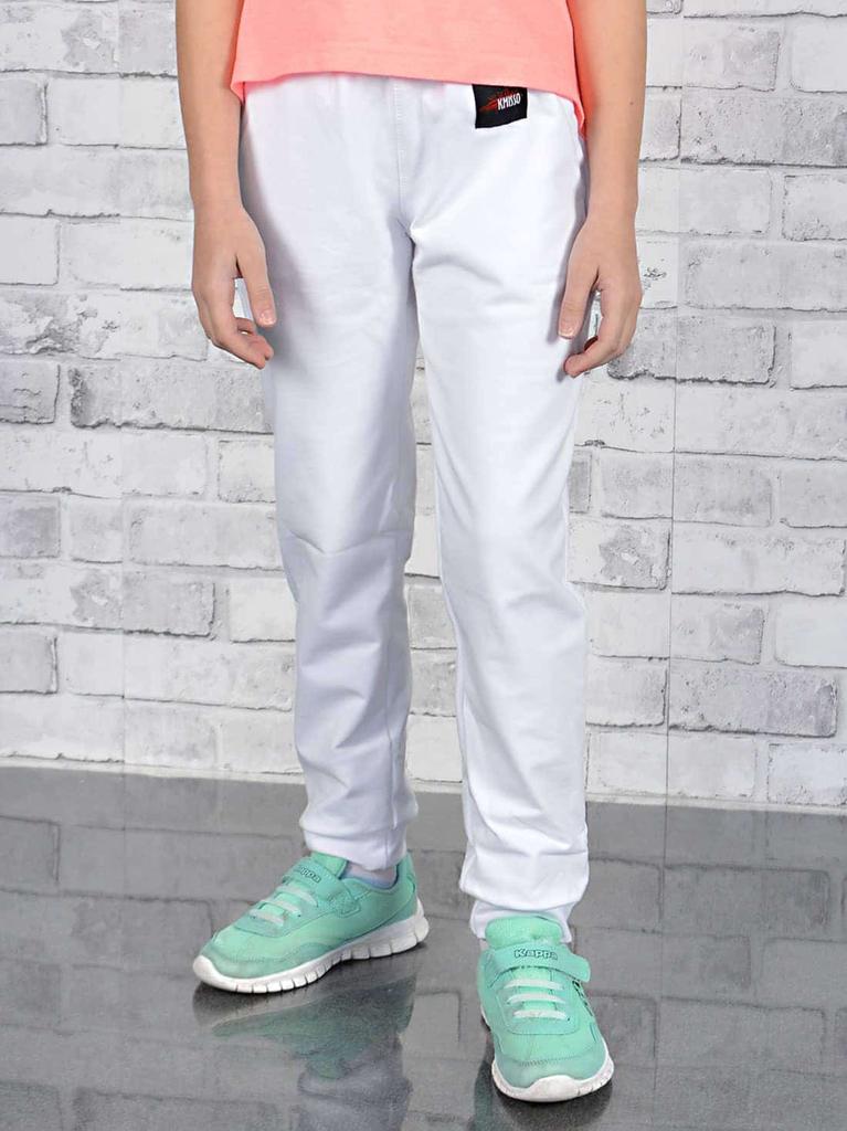 Повседневные брюки из ткани для девочек