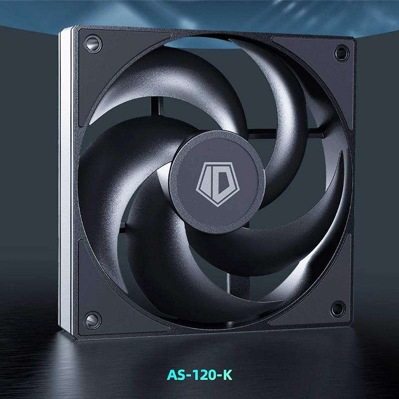

ID-COOLING AS-120 Computer Case Fan 120mm 4PIN PWM Fan Low Noise Cooling Fan Applicable to 360mm Water Cooler&CPU Air Cooler 1PCS WH