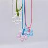 Drawing Rope Flower Necklace Female Hip-hop Cold Wind Long Sweater Neck Chain