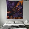 Dark Fantasy Wall Tapestry Gothic Art Space Tapestry Fashion Print Wallmounted Soft Home Decor Homestay Soft Decoration Tapestry