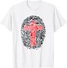 Christian Cross Fingerprint of Christ T-Shirt