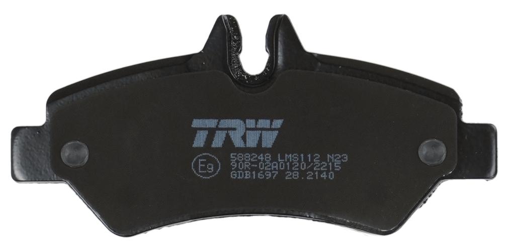 Trw Gdb1697 Trw Rear Ham Pads
