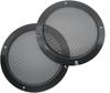 CM Hardware Speaker Grill Cover 6.5" Black Universal Speaker Protector Net 2 Pack