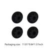 4 piezas Tapa de Tornillo Negra para Caravana Engranaje Fregadero Placa de Cocina Cocina Duradera para Smev Dometic Autocaravana Camper Accesorios RV Tapa de Tornillo