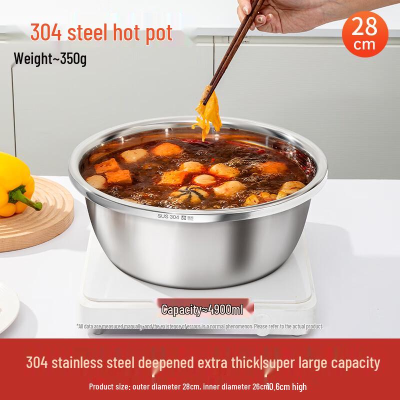 Guofeng 304 Stainless Steel Multi-Functional Pot