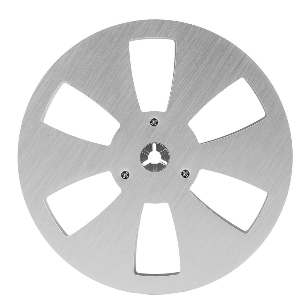 Bandă de înregistrare cu 6 găuri, 7 inci, bobina de îndoire/rezistență la uzură, casetă cu rolă deschisă, bandă pentru bobine din aliaj de aluminiu pentru Studer ReVox/TEAC/BASF