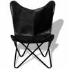 Handmade Leather Butterfly Relax Arm Chair Home Décor Living Room Garden Chair