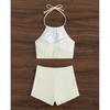 Push Up Bikini Set Women High Waist Two Piece Bathing Suit Swimming Swimsuit Cover Up Swimwear Female Summer Beachwear