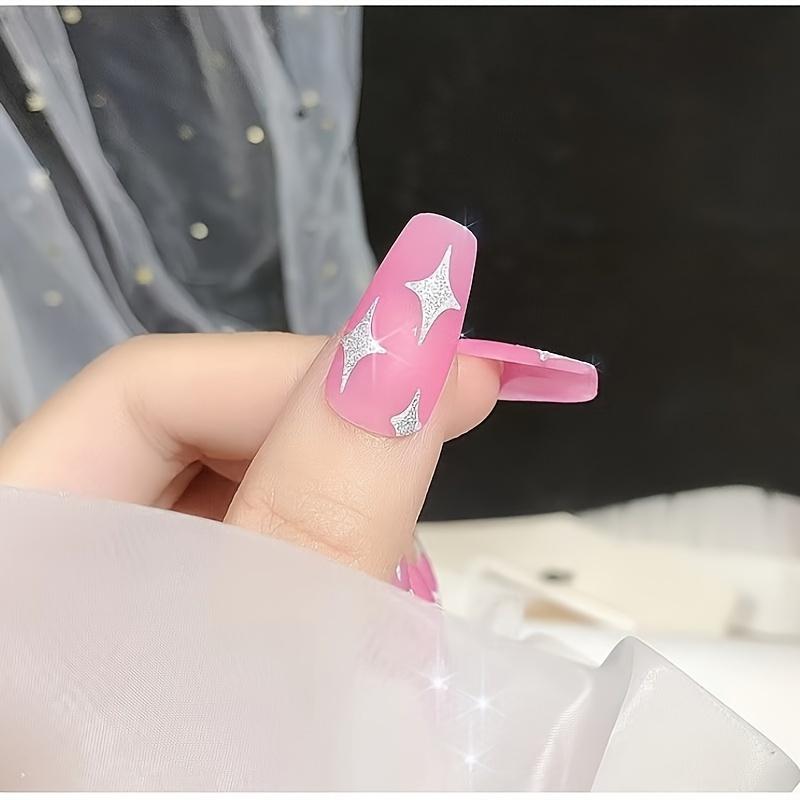 1 Glitter Butterfly Nail Art Sticker/Self-adhesive Nail Art Decal for Nail Art Decoration, Nail Art Products for Women & s